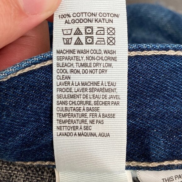 Lucky Brand Floral Embroidered Sienna Slim Boyfriend Distressed Jeans - Picture 14 of 16